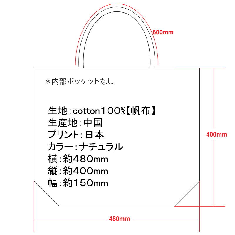 剣道 トートバック サイズ表