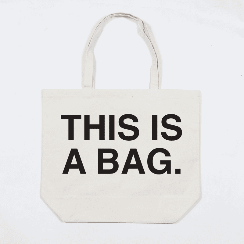 THIS IS A BAG. トートバック