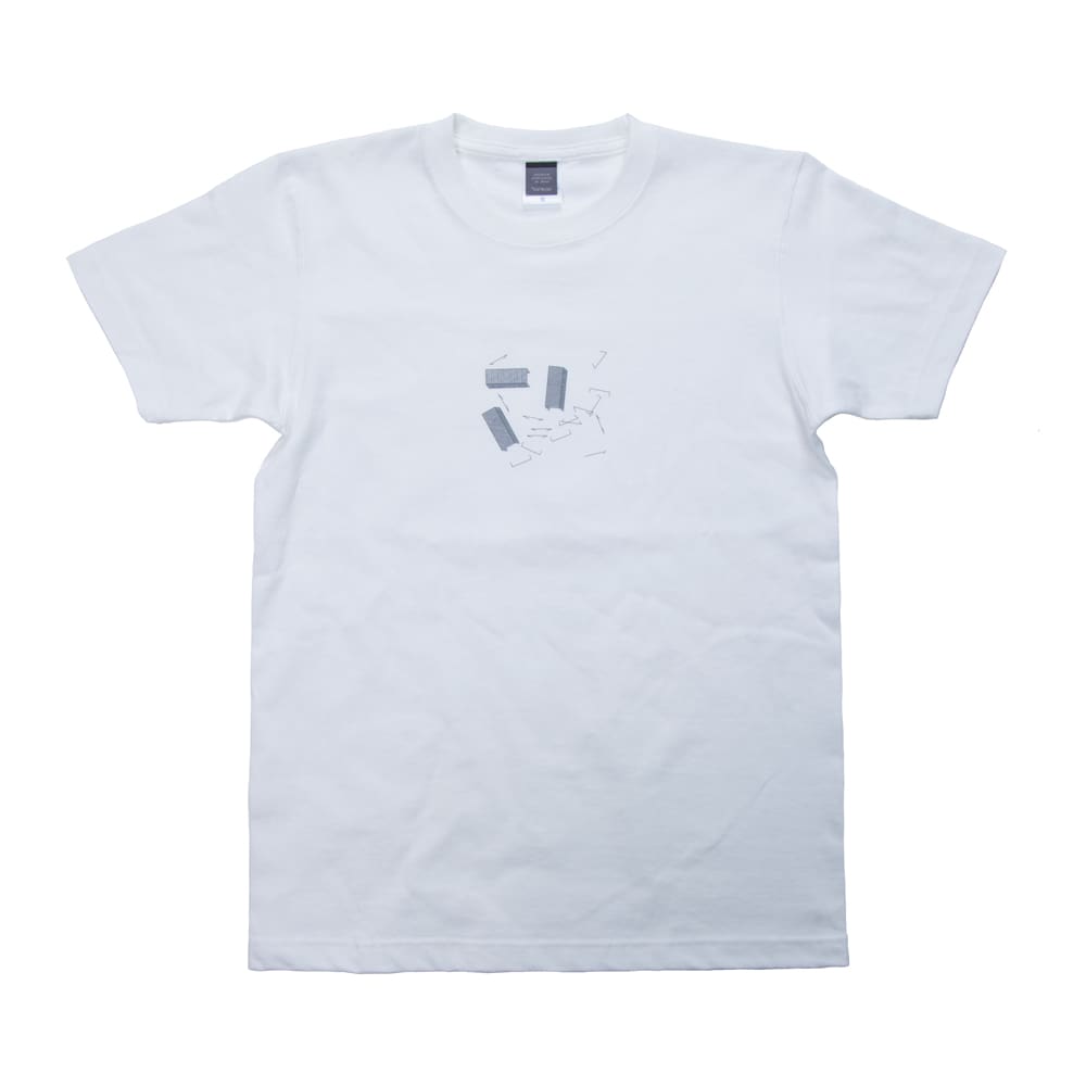 ホチキス ユニセックス Tシャツ