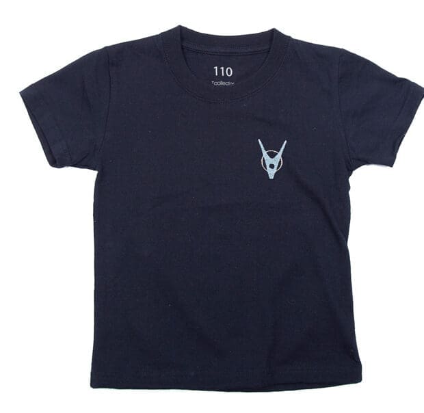 洗濯バサミ 刺しゅうＴシャツ　キッズサイズ