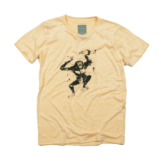 申年 猿の酔拳 動物 ユニセックス Ｔシャツ