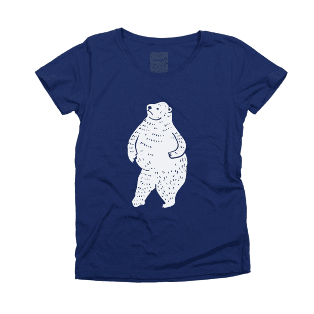 白熊 Tシャツ