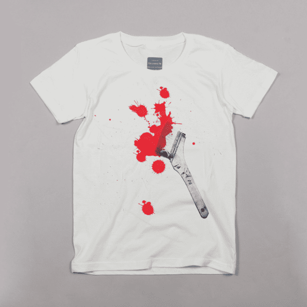 ペイント ブラシTシャツ