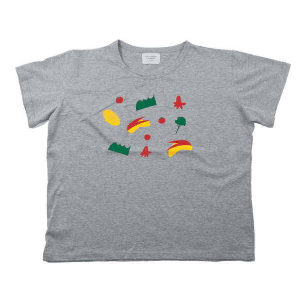 おべんとうビッグシルエットレディース Tシャツ バック