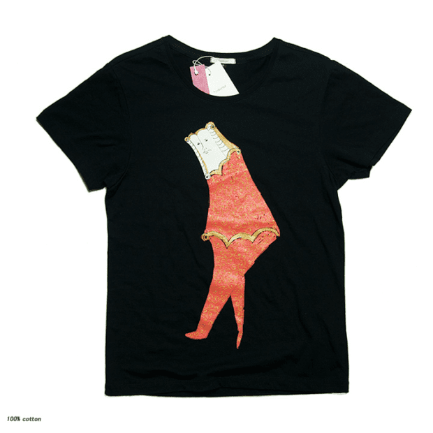 BOOK KINGイラストプリントTシャツ ユニセックスS~XXXLレディースサイズあり