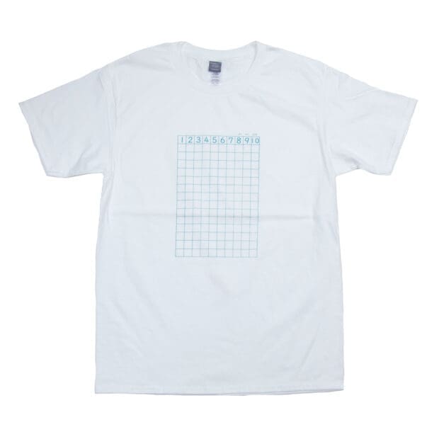 さんすうノート ユニセックス Tシャツ