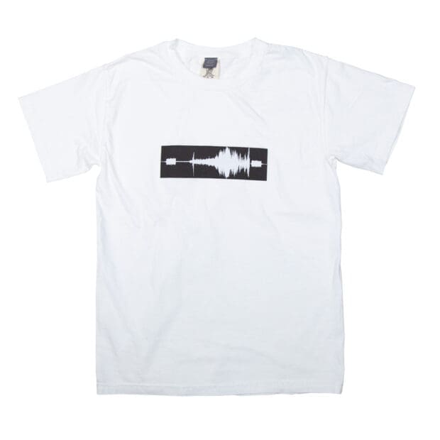 音楽 WAVE FILE ユニセックス Tシャツ