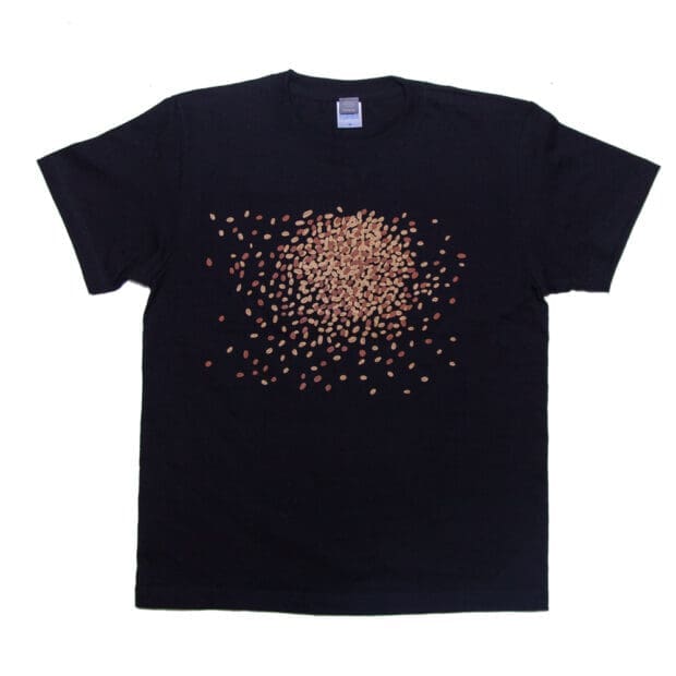 コーヒー豆のイラスト Tシャツ