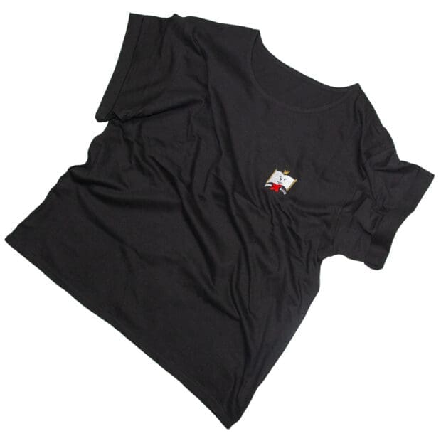 ブッグキング 顔 刺しゅう レディース Tシャツ