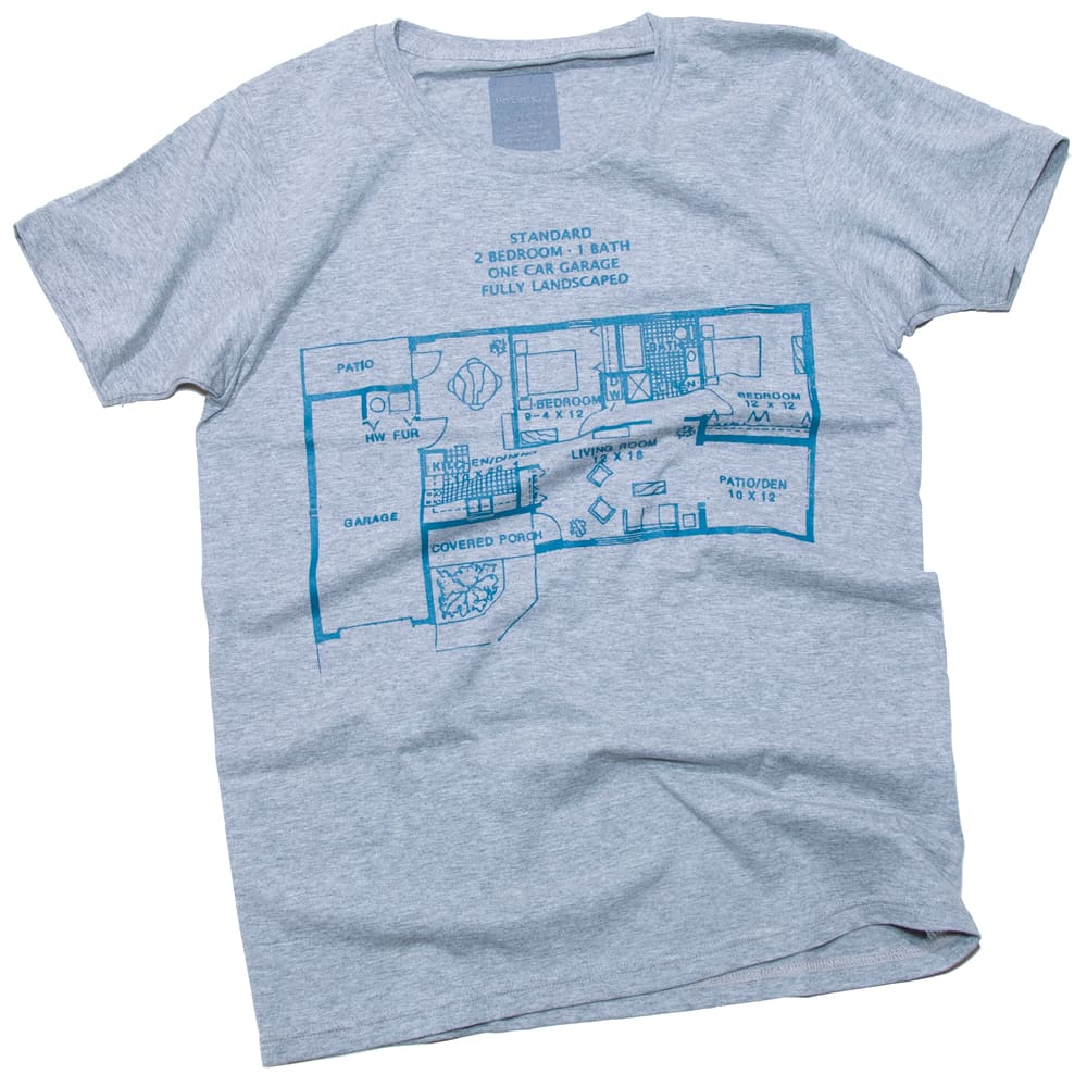 外国間取り Tシャツ