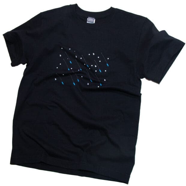 雨 Tシャツ プリント