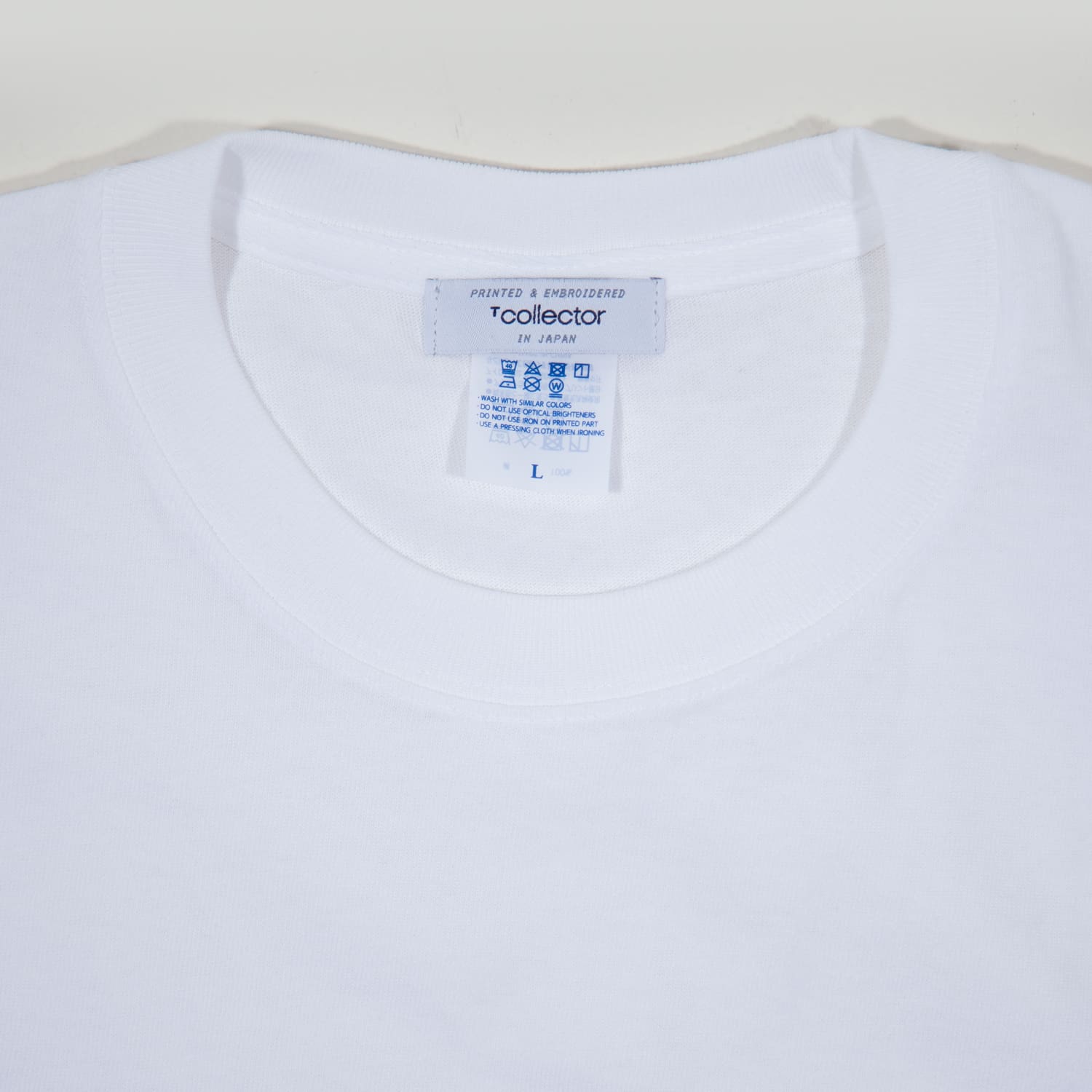 VIA AIR MAIL 刺しゅう Tシャツ